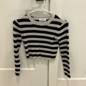 Cute striped long sleeve shirt